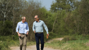 Professor Andreas Flouris and Jeremy Wilks from Euronews